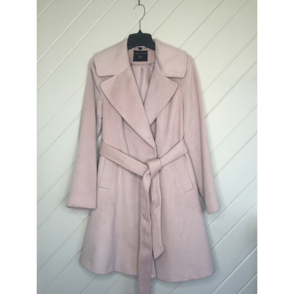 Dorothy Perkins Jackets & Blazers - Dorothy Perkins Fuzzy Pink Double Breasted Coat